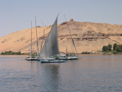 View of Elephantine Island from the Old Catarat Hotel