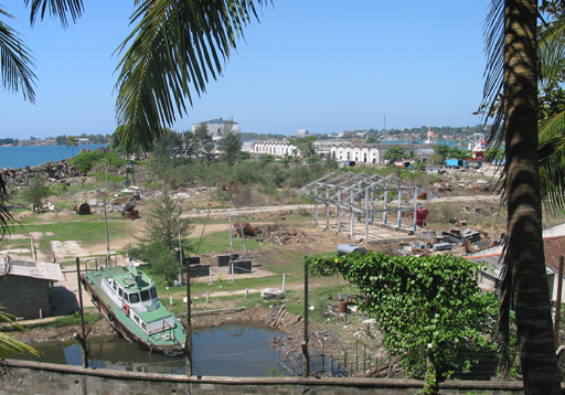 View looking west from the Closenberg Hotel