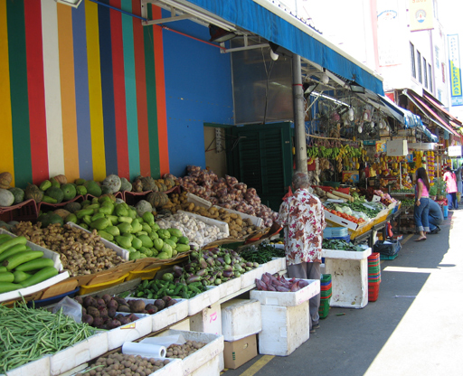 Street market in Little India