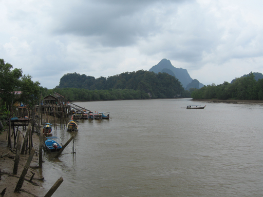 Fishing village on Phang Nga Bay