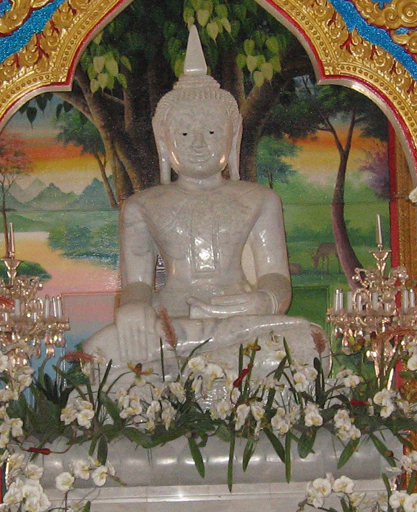 Buddha statue in Wat Chalong
