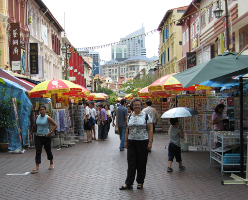 China Town street scene