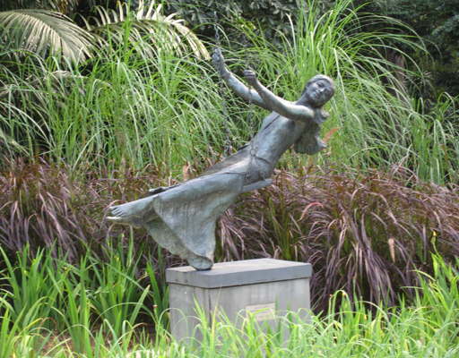 Statue in a park