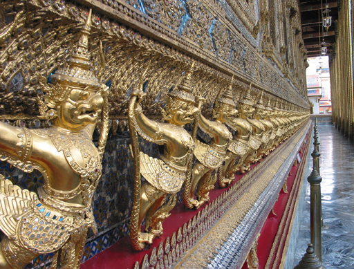 Statues on the Temple