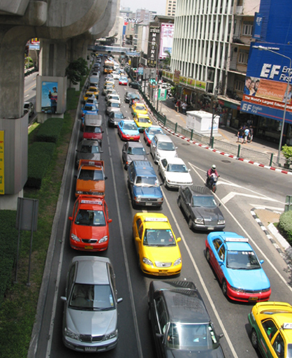 Traffic in Bangkok